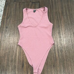 Pink bodysuit